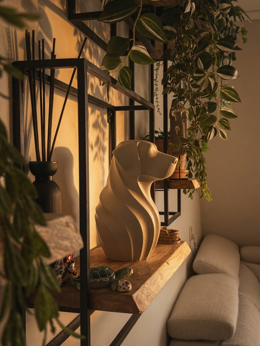 Golden retriever Urn